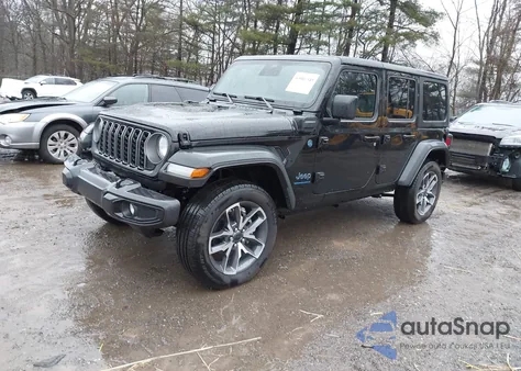 2025 Jeep Wrangler 4Xe Sport S 4Xe from USA, damaged, VIN 1C4RJXN64SW596739